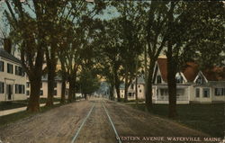 Western Avenue Postcard