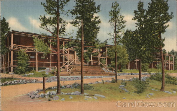 Grand Lake Lodge Rocky Mountain National Park, CO Postcard