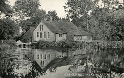 "The Old Mill" Brockton, MA Postcard Postcard Postcard