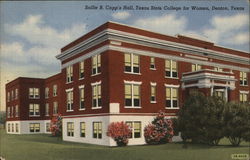 Sallie B. Capp's Hall, Texas State College for Women Postcard