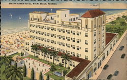 Strath-Haven Hotel Miami Beach, FL Postcard Postcard Postcard