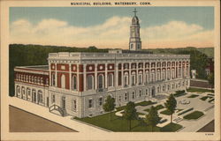 Municipal Building Waterbury, CT Postcard Postcard Postcard