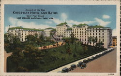 Kingsway Hotel and Baths Postcard