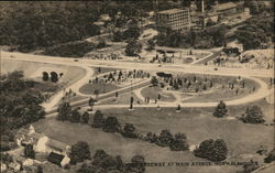 Merritt Parkway at Main Avenue Norwalk, CT Postcard Postcard Postcard