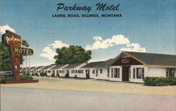 Parkway Motel Postcard