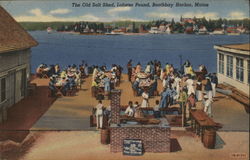 The Old Salt Shed, Lobster Pound Boothbay Harbor, ME Postcard Postcard Postcard