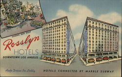 Rosslyn Hotels Postcard