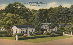 McGriff Motor Court Postcard