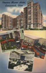 Vernon Manor Hotel Cincinnati, OH Postcard Postcard Postcard