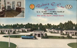 Robert E. Lee Court Postcard