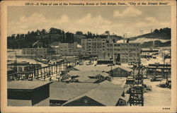 A View of One of the Processing Areas Oak Ridge, TN Postcard Postcard Postcard