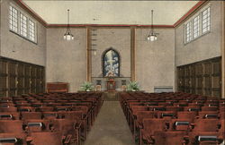 Interior Chapel, The Lutheran Bible Institue Minneapolis, MN Postcard Postcard Postcard