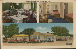 Courtesy Court Postcard