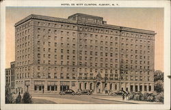 Hotel De Witt Clinton Albany, NY Postcard Postcard Postcard