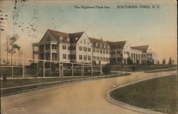 The Highland Pines Inn Postcard