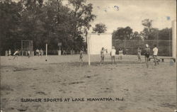 Summer Sports Lake Hiawatha, NJ Postcard Postcard Postcard