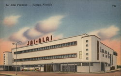 Jai Alai Fronton Tampa, FL Postcard Postcard Postcard