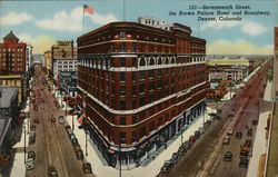 Brown Palace Hotel Denver, CO Postcard Postcard Postcard