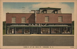 Hamel's Furniture Postcard