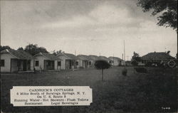 Carnwick's Cottages Saratoga Springs, NY Postcard Postcard Postcard