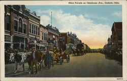 89ers Parade on Oklahoma Avenue Postcard