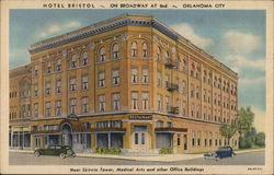 Hotel Bristol - On Broadway at 2nd Postcard