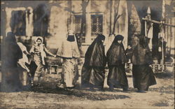 Turkish women on the promenade Constantinople (Istanbul), Turkey Greece, Turkey, Balkan States Postcard Postcard