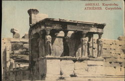 Athenes, Caryatides Postcard