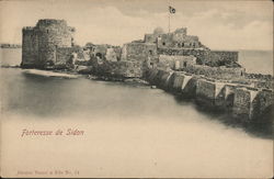 Forteresse de sidon Postcard