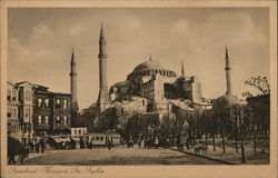 Stamboul, Mosque Ste Sophie Postcard