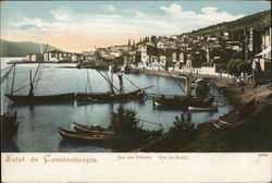 The Princes' Islands from Halki Turkey Greece, Turkey, Balkan States Postcard Postcard