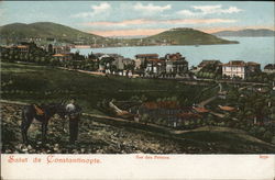 Salut de Constantinople - Iles des Princes Postcard