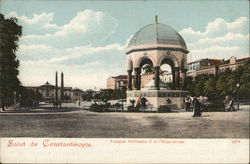 La Fontaine de Guillaume II, Hippodrome Postcard