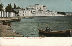 Dolmabahçe Palace Constantinople (Istanbul), Turkey Greece, Turkey, Balkan States Postcard Postcard