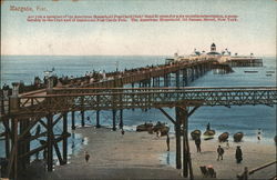 Margate, Pier Kent, England Postcard Postcard