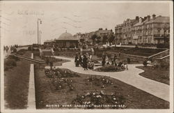 Marine Sunk Gardens, Clacton-on-Sea Postcard