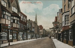 High Street Salisbury, Wiltshire United Kingdom Postcard Postcard