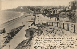 View Looking West Budleigh Salterton, United Kingdom Postcard Postcard