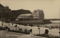 Pier and Pavilion Llandudno, Wales Postcard Postcard Postcard