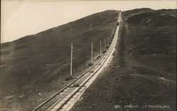 La Funicolare - Vesuvio Camania, Italy Postcard Postcard