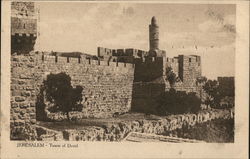 Jerusalem - Tower of David Postcard