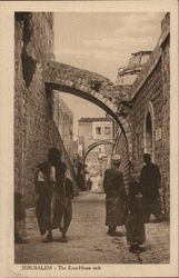 Jerusalem - The Ecce-Home arch Israel Middle East Postcard Postcard