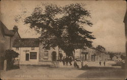 The Cross, Water Street Caerwys, Wales Postcard Postcard