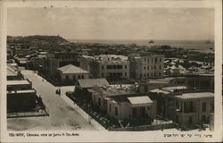 General View of Jaffa and Tel-Aviv Postcard