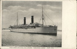 Union Castle Line Royal Mail Steamer 'Kenilworth Castle'. 12,975 Tons Steamers Postcard Postcard