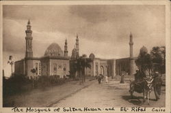 The Mosques of Sultan Hassan and EI-Rifai Postcard