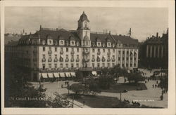 Grand Hotel Oslo, Norway Postcard Postcard