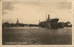 Frederikshavn, Havneparti Denmark Postcard Postcard