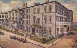 Ross's Hotel, Dun Lagohaire Co. Postcard