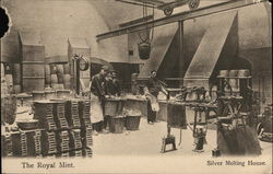 The Royal Mint, Silver Melting House Postcard